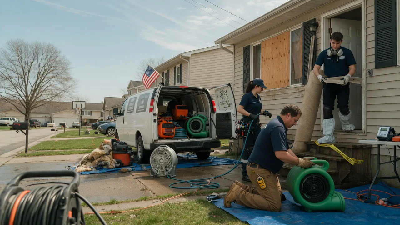 Water Damage Restoration in Hungerford, TX near me